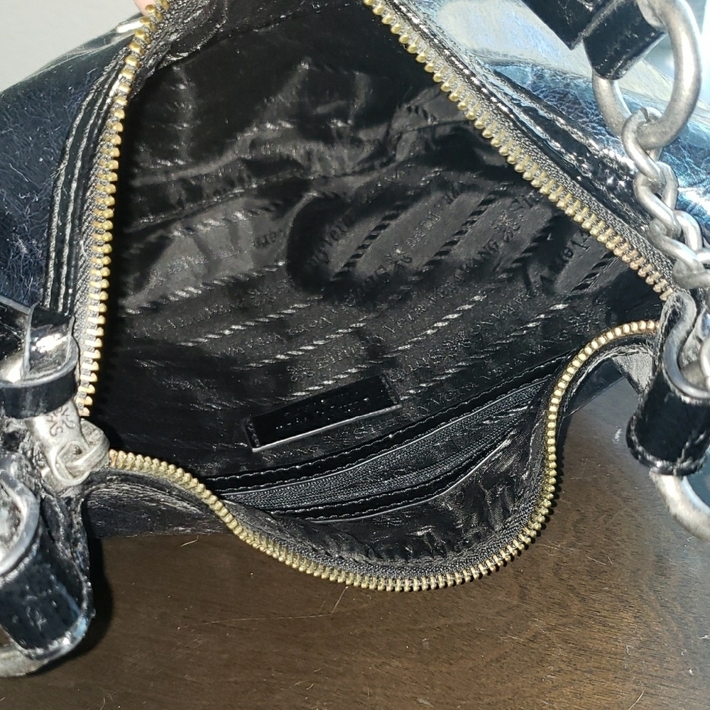 Simply Vera Vera Wang Black Hobo Bag - Picture 6 of 6